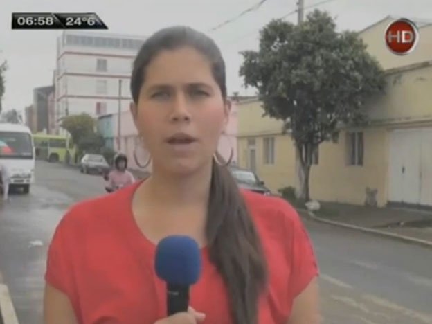 Video: Asaltan a una periodista mientras realizaba una nota en Colombia