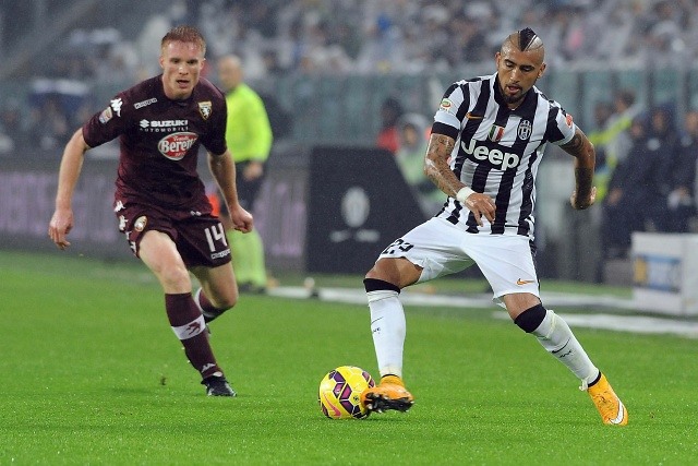 Juventus pierde a Arturo Vidal para este domingo por un esguince de rodilla