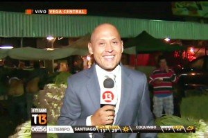 Video: El doble “cara palida” que sorprendió a notero de Canal 13