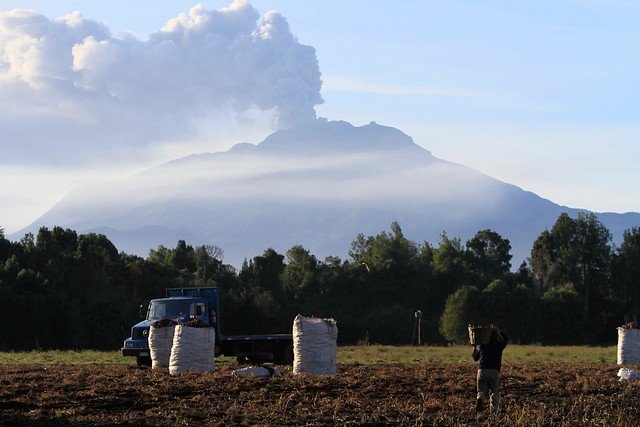 Los Ángeles: preemergencia ambiental debido a cenizas del volcán Calbuco