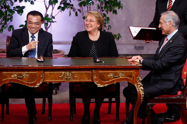 Canciller calificó como un "hito" la visita del Primer Ministro de China