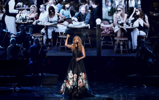 Homenaje de Celine Dion a victimas de París, marcó la entrega de los AMA