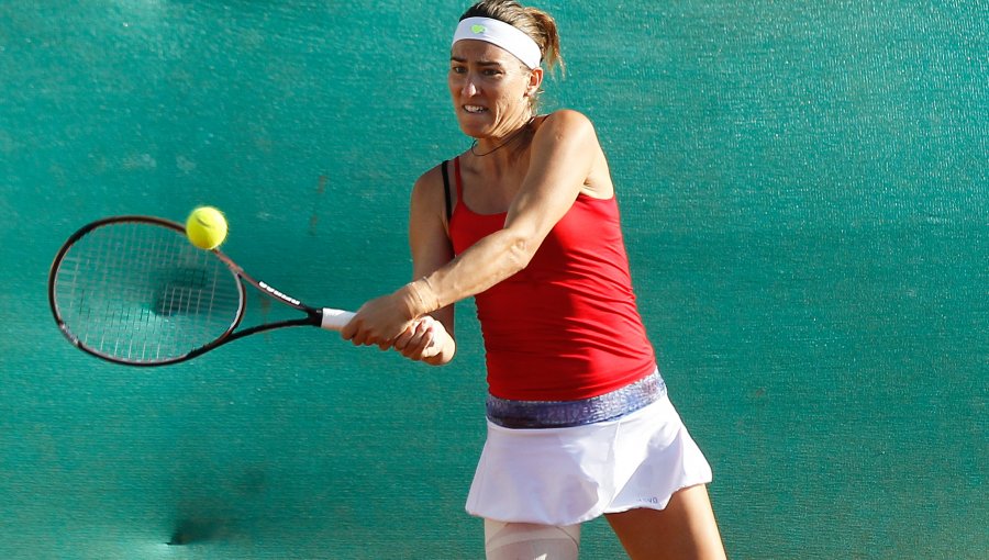Tenis: Andrea Koch superó con éxito el debut en el ITF 10K de Santiago