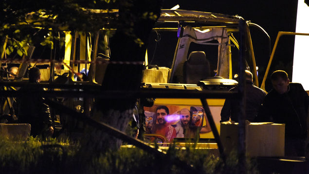 Armenia: Una explosión en un autobús deja dos muertos y varios heridos