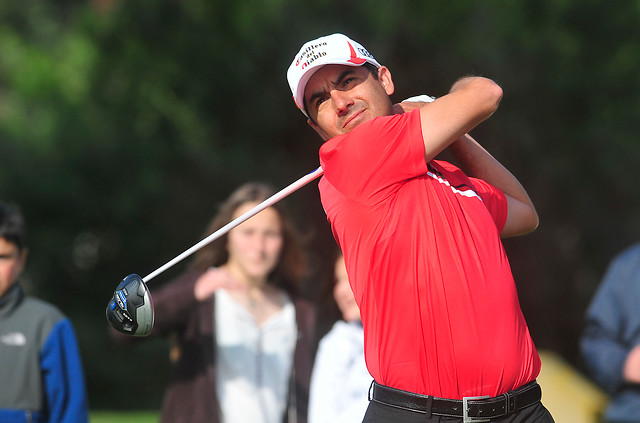 Golf: Felipe Aguilar escaló al primer lugar en el Volvo China Open