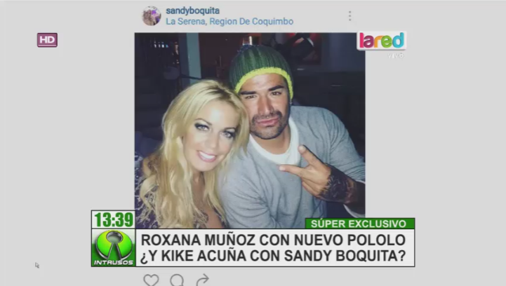 Roxana Muñoz fue paparazzeada con su nueva pareja