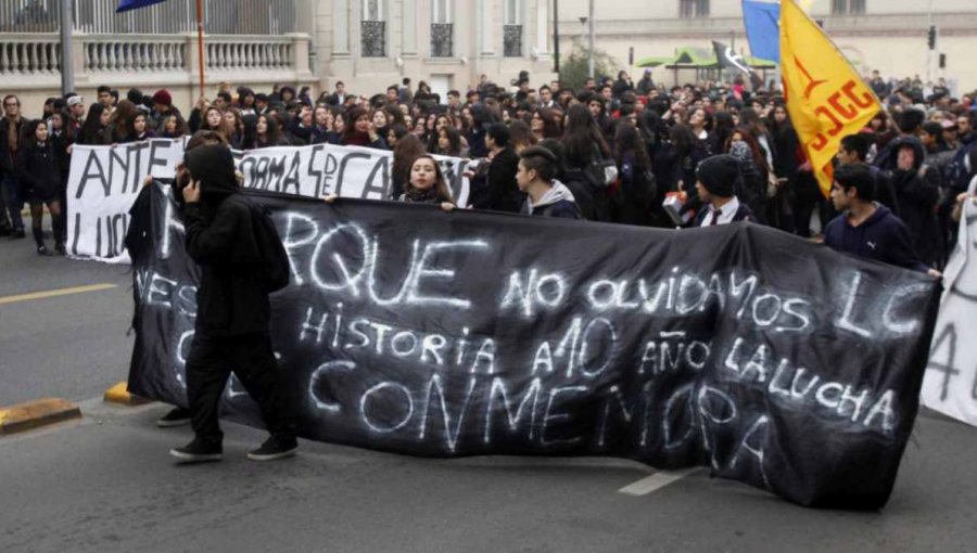 Estudiantes advierten que consecuencias de la marcha serán responsabilidad del Gobierno