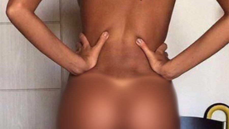 Foto de Pampita al desnudo: ¿ Es ella realmente ?