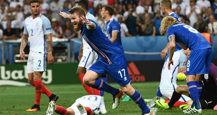 Eurocopa: Islandia le ganó y eliminó a Inglaterra