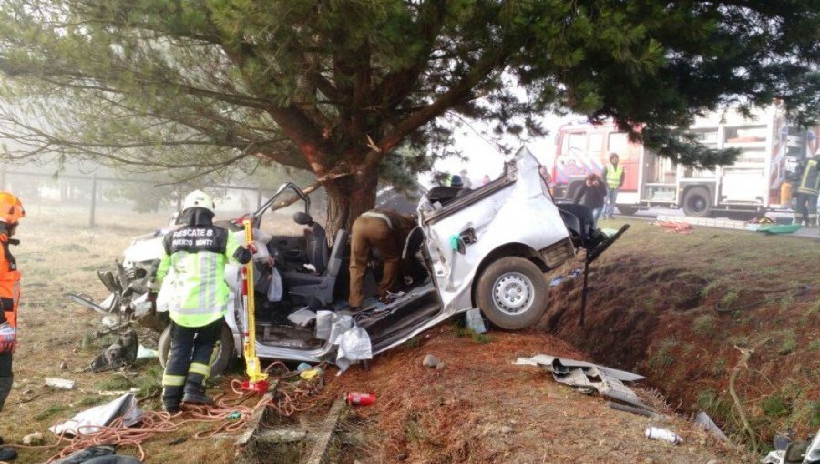 Descomunal accidente: 4 muertos y 6 heridos deja colisión múltiple en ruta Tepual en Puerto Montt