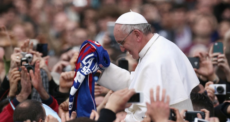 San Lorenzo jugará para el Papa Francisco