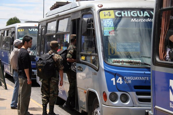 Guerra de precios en buses de Concepción