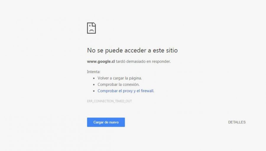Masiva caída de Google por cerca de 20 minutos colapsó Internet