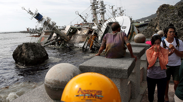 Fotos, video: El tifón más potente del mundo en lo que va de año azota China