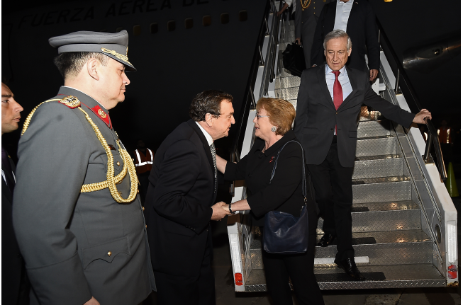 Bachelet llega a New York para participar de la 71 Asamblea General de Naciones Unidas