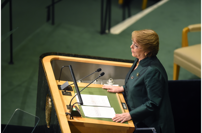 Bachelet en la ONU: “Es tiempo de actuar con un pragmatismo éticamente motivado y de cara a los ciudadanos”