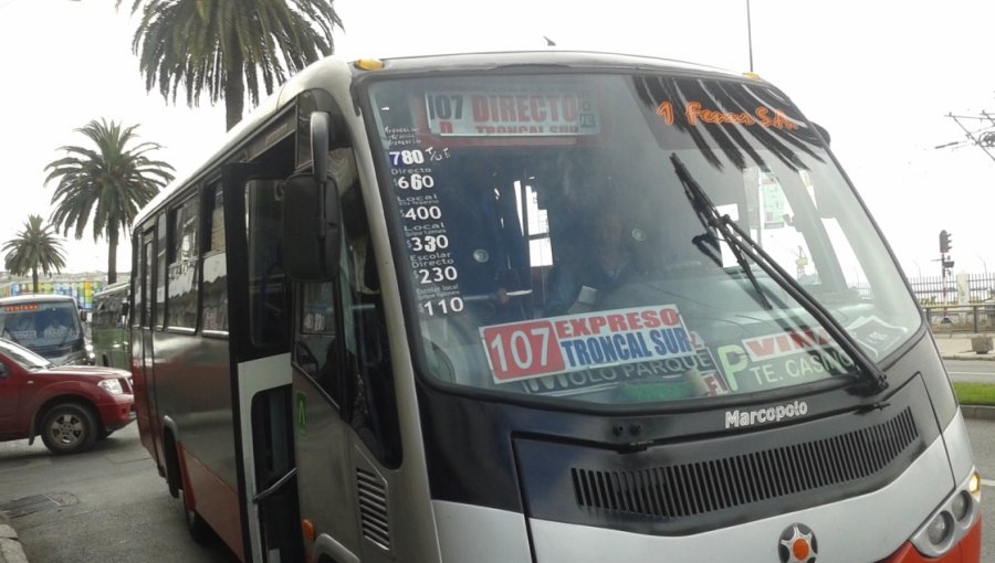 En Quilpué y Villa Alemana habilitarán servicios express de buses por Troncal Sur