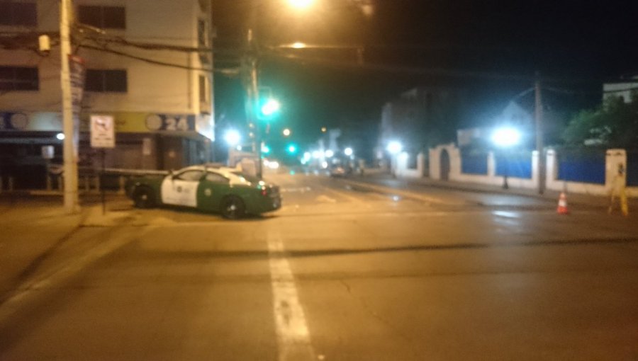 Patrulla de Carabineros Dodge Charger protagoniza violento choque en Providencia
