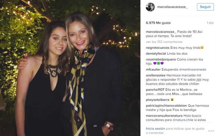 La hija de Marcela Vacarezza y Rafael Araneda que encanta en redes sociales