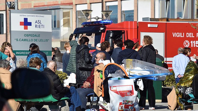 Terremoto de 6,6 grados sacude centro de Italia. El más fuerte desde 1980