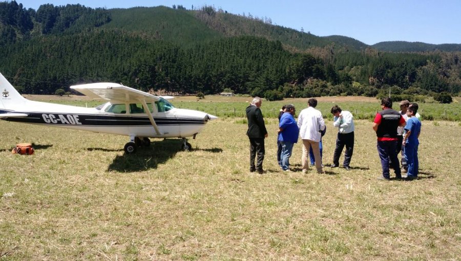 Nueva emergencia de avioneta: Exitosa maniobra de piloto salvó de un desastre en Coelemu