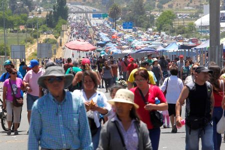 Lo Vasquez: Se esperan más de 800 mil peregrinos que llegarán hasta el tradicional Templo