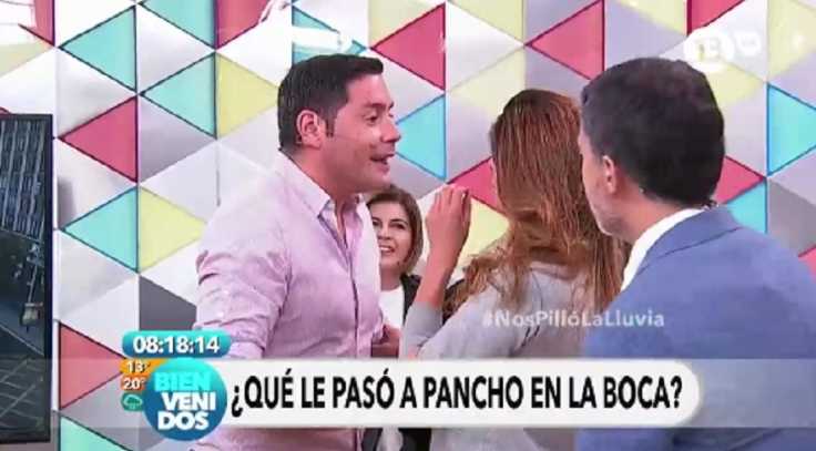 Martin Cárcamo estalla en risa tras ver el nuevo rostro de Pancho Saavedra