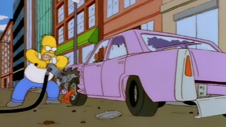 Se descubre uno de los mayores enigmas de Los Simpsons: ¿Que auto conduce Homero?