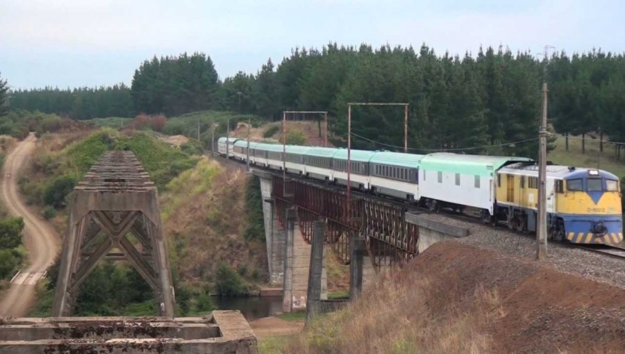 Aviso de bomba obliga evacuar tren que viajaba de Santiago a Temuco