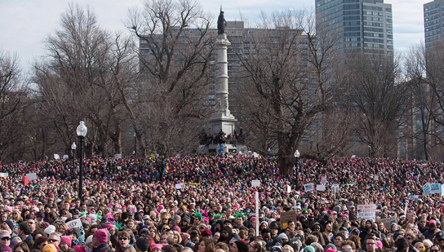 Marcha de las Mujeres contra Trump retumba en EE.UU. y el mundo