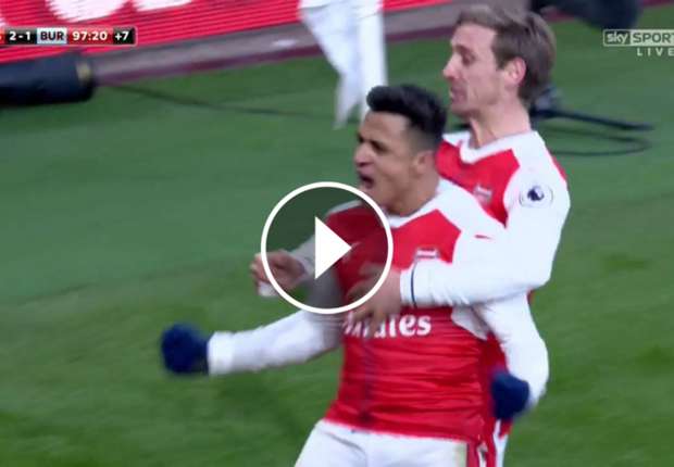 Alexis Sanchez héroe en el Arsenal: Mira aquí como picó un penal al minuto 98