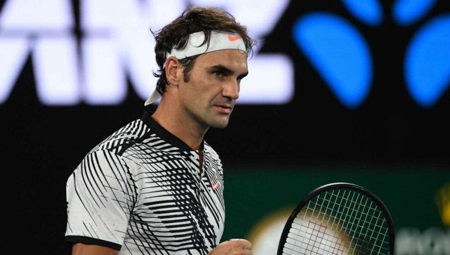 Video: Federer deleitó con un "puntazo" en el Abierto de Australia