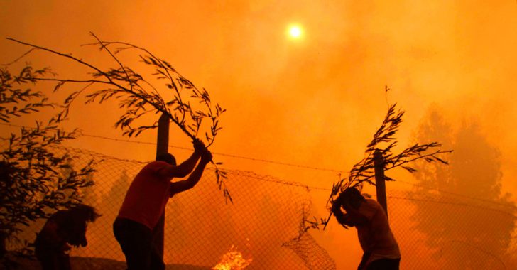 130 incendios forestales se encuentran activos en todo el país