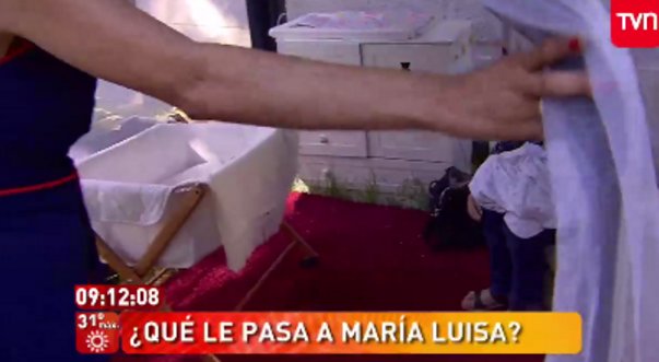 María Luisa Godoy amamantó a su hija en vivo durante matinal de TVN
