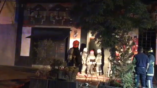 Incendio se registró en pizzería ubicada en la comuna de Providencia
