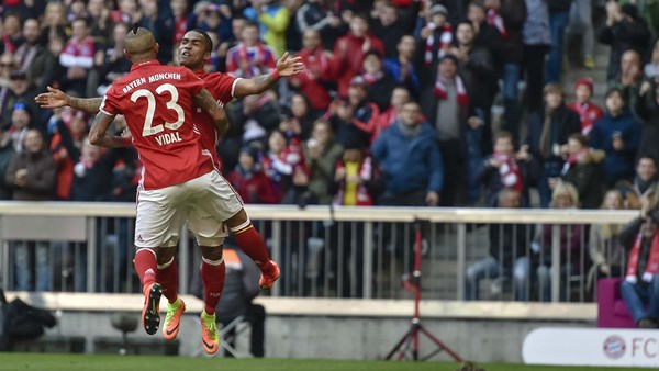 Bayern Münich fue una máquina y goleó 8-0 a Hamburgo