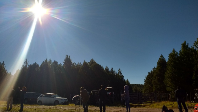 Eclipse solar anular en Coyhaique sorprendió a gran parte del mundo