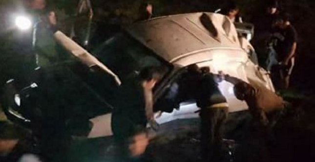 Volcamiento de una camioneta deja cinco lesionados en Ancud