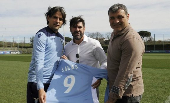 Marcelo Salas se encuentra en Roma y recordó su paso por el Lazio