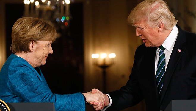 Trump y la reunión con Merkel: "La inmigración es un privilegio, no un derecho"