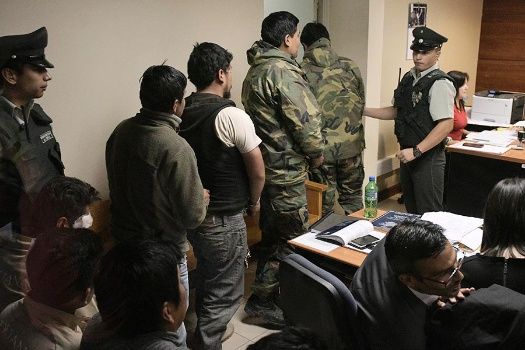 Juzgado determina 120 días de prisión preventiva para los 9 bolivianos detenidos