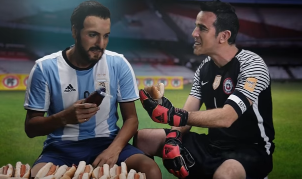 Kramer prende la previa del Argentina-Chile con entretenido video