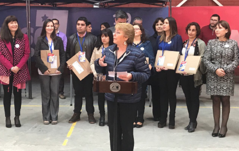 Presidenta Bachelet participa en actividad del Censo en San Pedro de La Paz