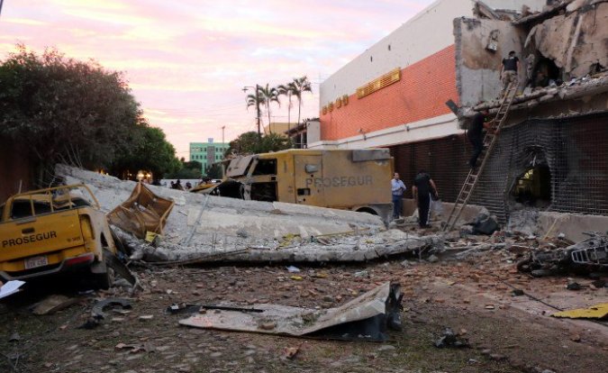 “Asalto del siglo” en Paraguay: Banda con explosivos roba 40 millones de dólares