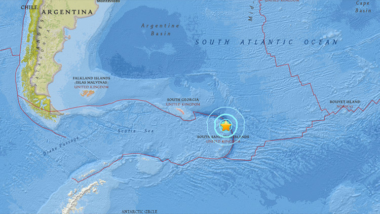 Fuerte sismo de 6,8 grados se registra en el Atlántico