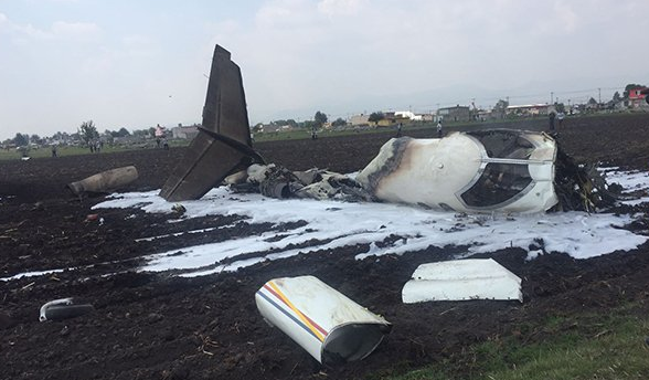 Tragedia en México: Avioneta se estrella en el aeropuerto de Toluca