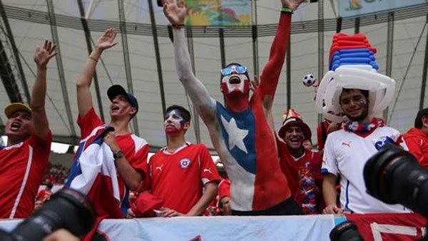 Copa Confederaciones: Así vive "la marea roja" la previa del debut de Chile