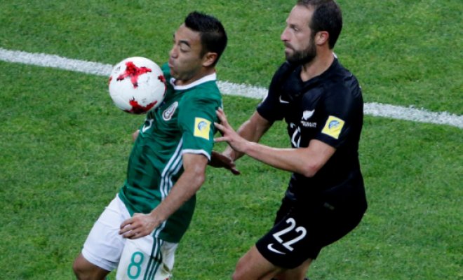 México da vuelta el partido y elimina a Nueva Zelanda de la Copa Confederaciones