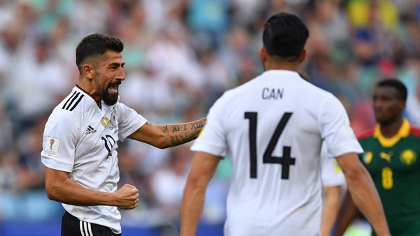 Copa Confederaciones: Alemania superó a Camerún y jugará ante México en semifinales