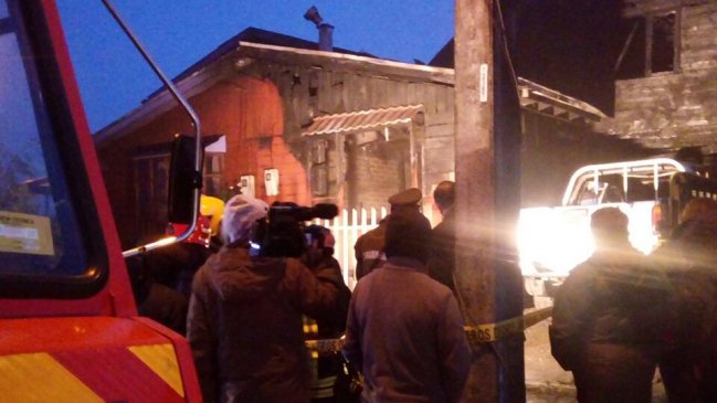 Tres hermanos mueren en dramático incendio en Llanquihue